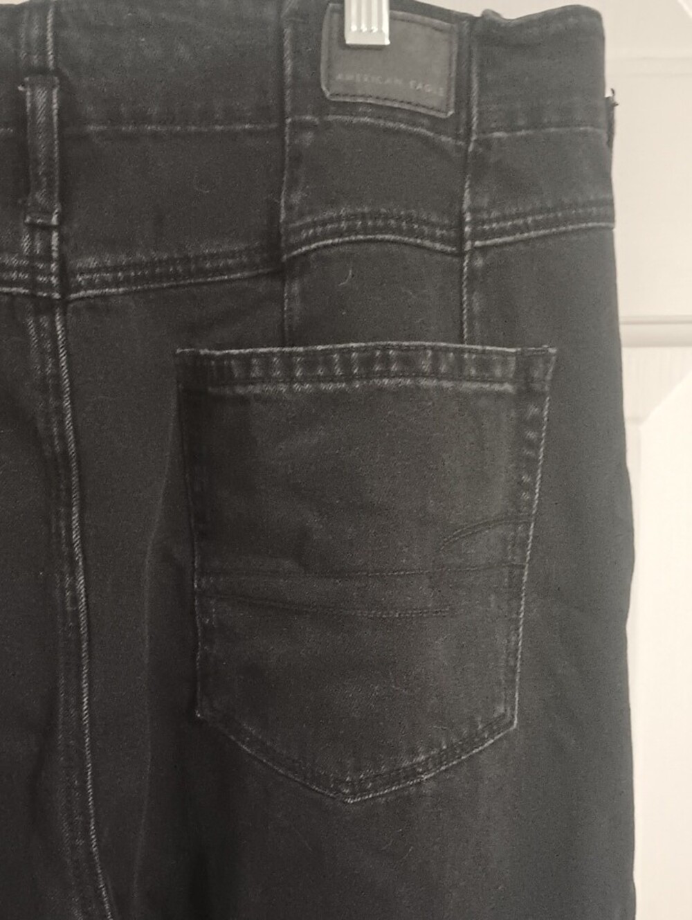 American Eagle Outfitters Relaxed Black Women's Jeans - Picture 12 of 15